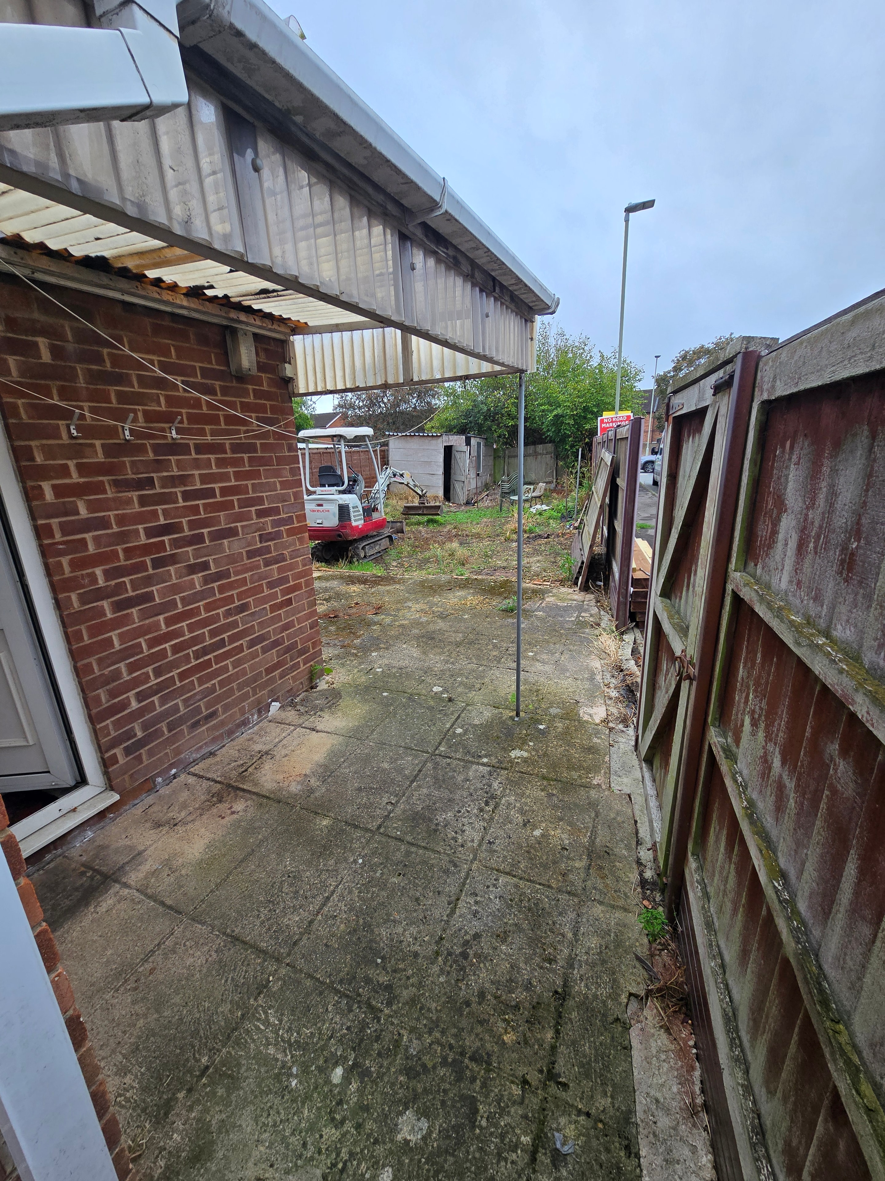 Before: Landscaping in Gloucestershire