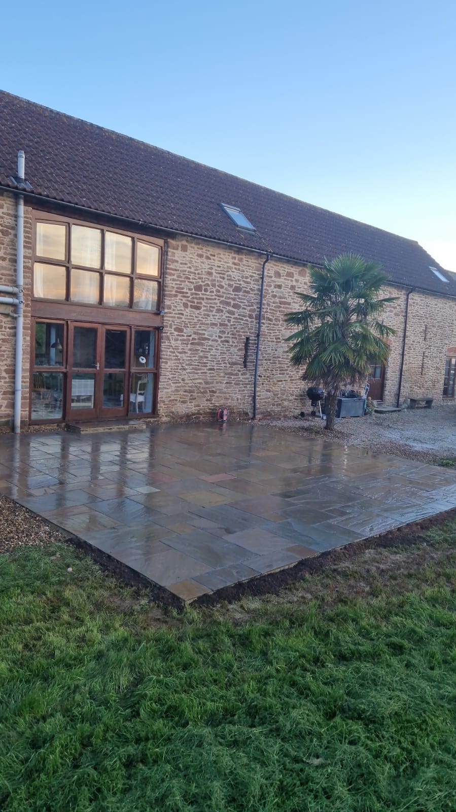 After: Porcelain Paving in Gloucestershire